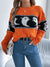 Explore More Collection - Ghost Round Neck Long Sleeve Sweater