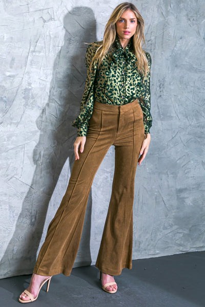 Explore More Collection - BREEZY BEAUTY SUEDE PANTS