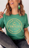 Explore More Collection - Farm Fresh Pumpkins Circle Graphic Tee