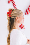 Classic Hair Clip | Large | Rudolph Red