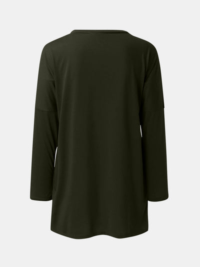 Explore More Collection - Full Size Round Neck Long Sleeve T-Shirt