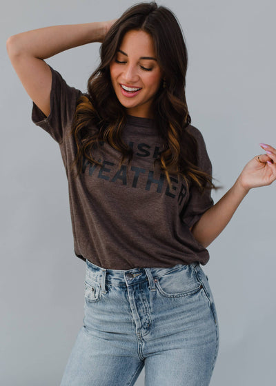 Brown Whiskey Weather Tee