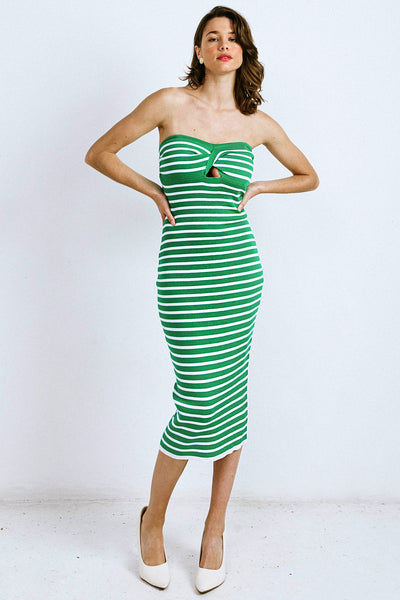 Explore More Collection - SHORELINE SEASHELL MIDI DRESS