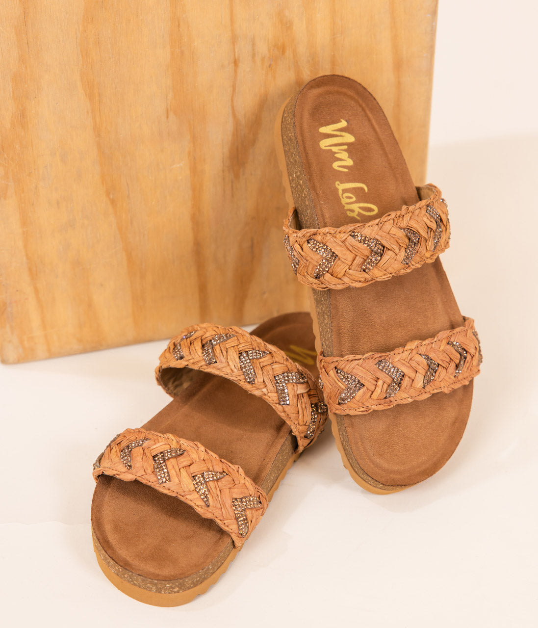 Explore More Collection - Fia Sandal in Tan
