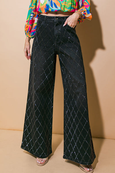 Explore More Collection - PRESTIGIOUS POISE WASHED DENIM PANTS