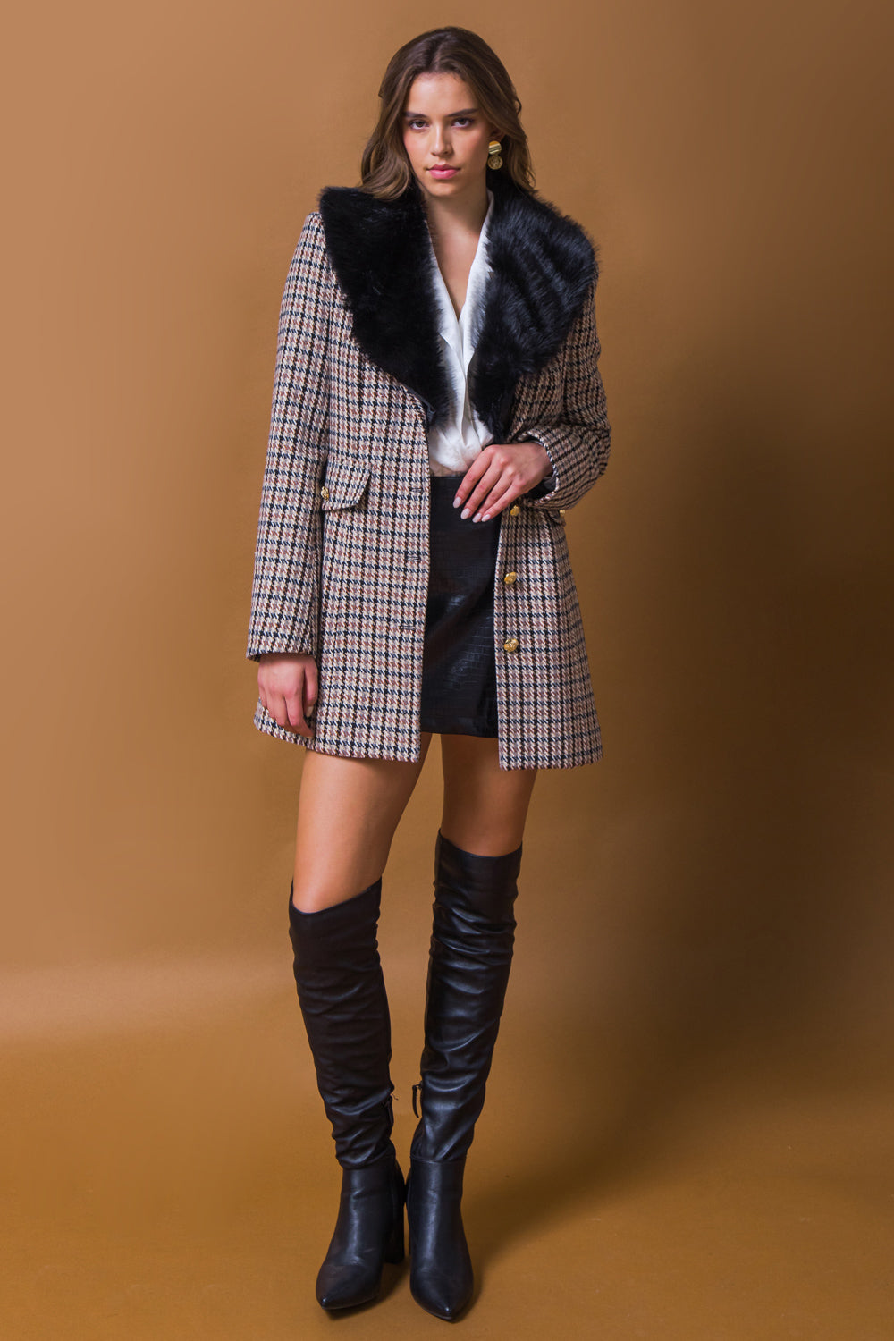 Explore More Collection - DEBBIE'S FAVORITES TWEED MIDI JACKET