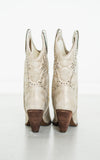 Explore More Collection - Houston Western Boots in Champagne