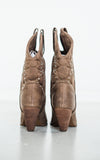 Explore More Collection - Houston Western Boots in Taupe