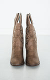 Explore More Collection - Houston Western Boots in Taupe