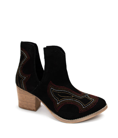 Explore More Collection - Journee Ankle Boots in Black