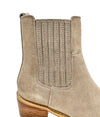 Explore More Collection - Leonor Suede Ankle Boot in Taupe