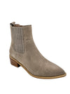 Explore More Collection - Leonor Suede Ankle Boot in Taupe