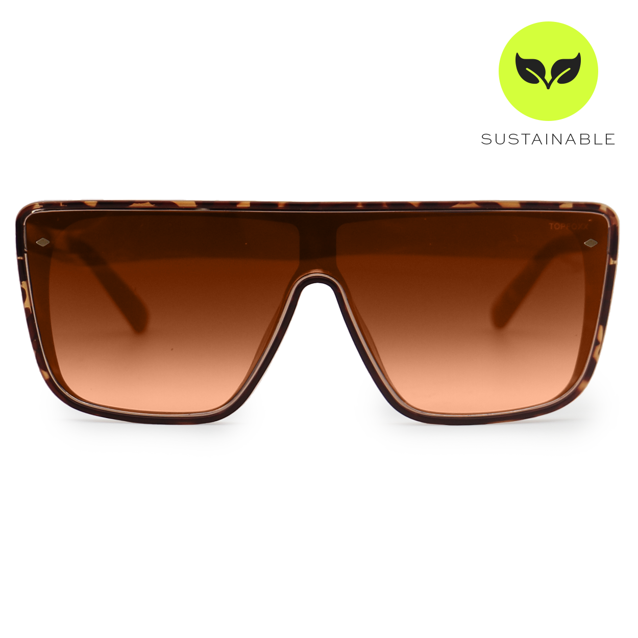 Explore More Collection - Sustainable Rayz - Limited Edition Tortoise Squared Sunglasses