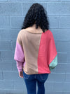 Chloe - A Colorblock Sweatshirt