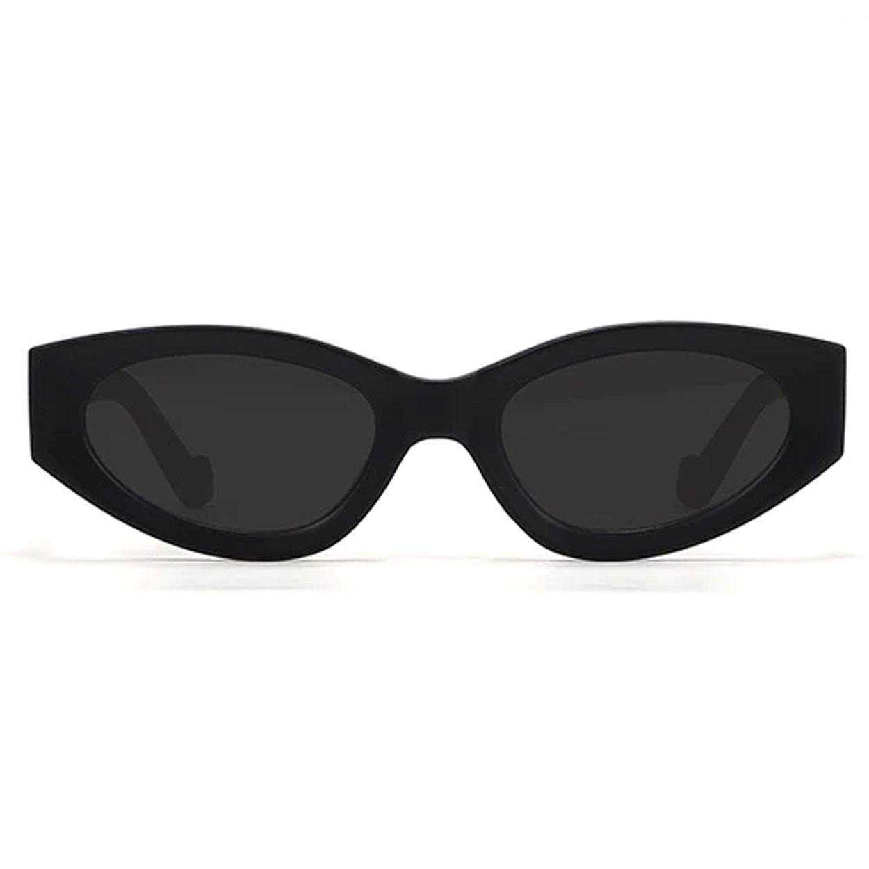 Explore More Collection - Kat x Money Moves - Black Cateye Sunglasses