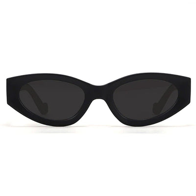 Explore More Collection - Kat x Money Moves - Black Cateye Sunglasses