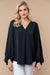 Gayle - A V-Neck Long Sleeve Top