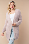 Max - A Long Sleeve Open Front Cardigan