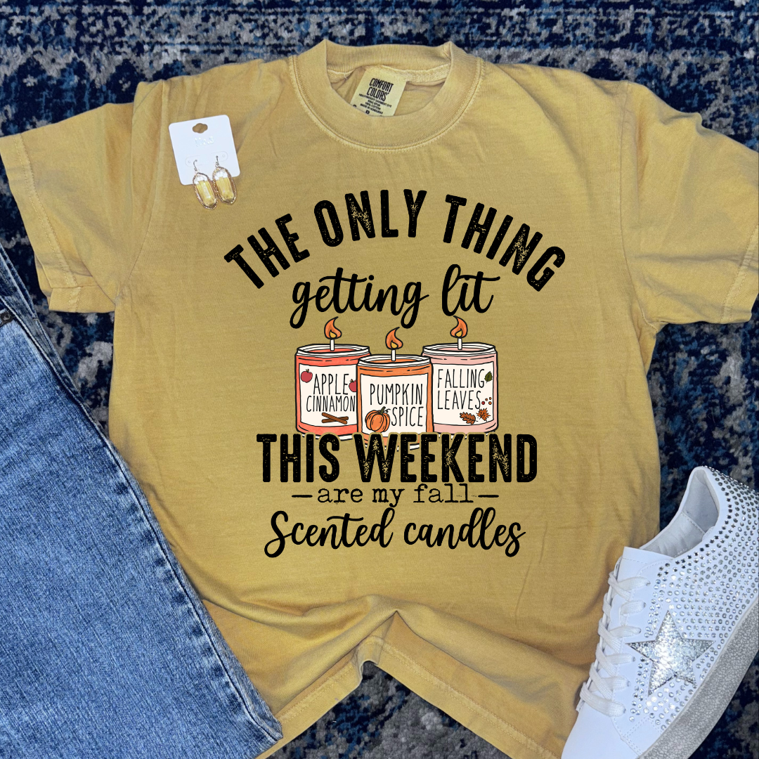 Explore More Collection - Fall Candle Graphic Tee