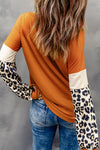 Explore More Collection - Round Neck Printed Long Sleeve Sweatshirt