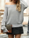 Explore More Collection - Ribbed Long Sleeve Sweater