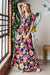 Explore More Collection - Heimish Full Size Floral Surplice Tie Waist Maxi Dress