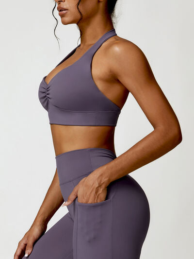 Explore More Collection - Halter Neck Active Bra