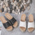 Explore More Collection - Faux Leather Open Toe Sandals