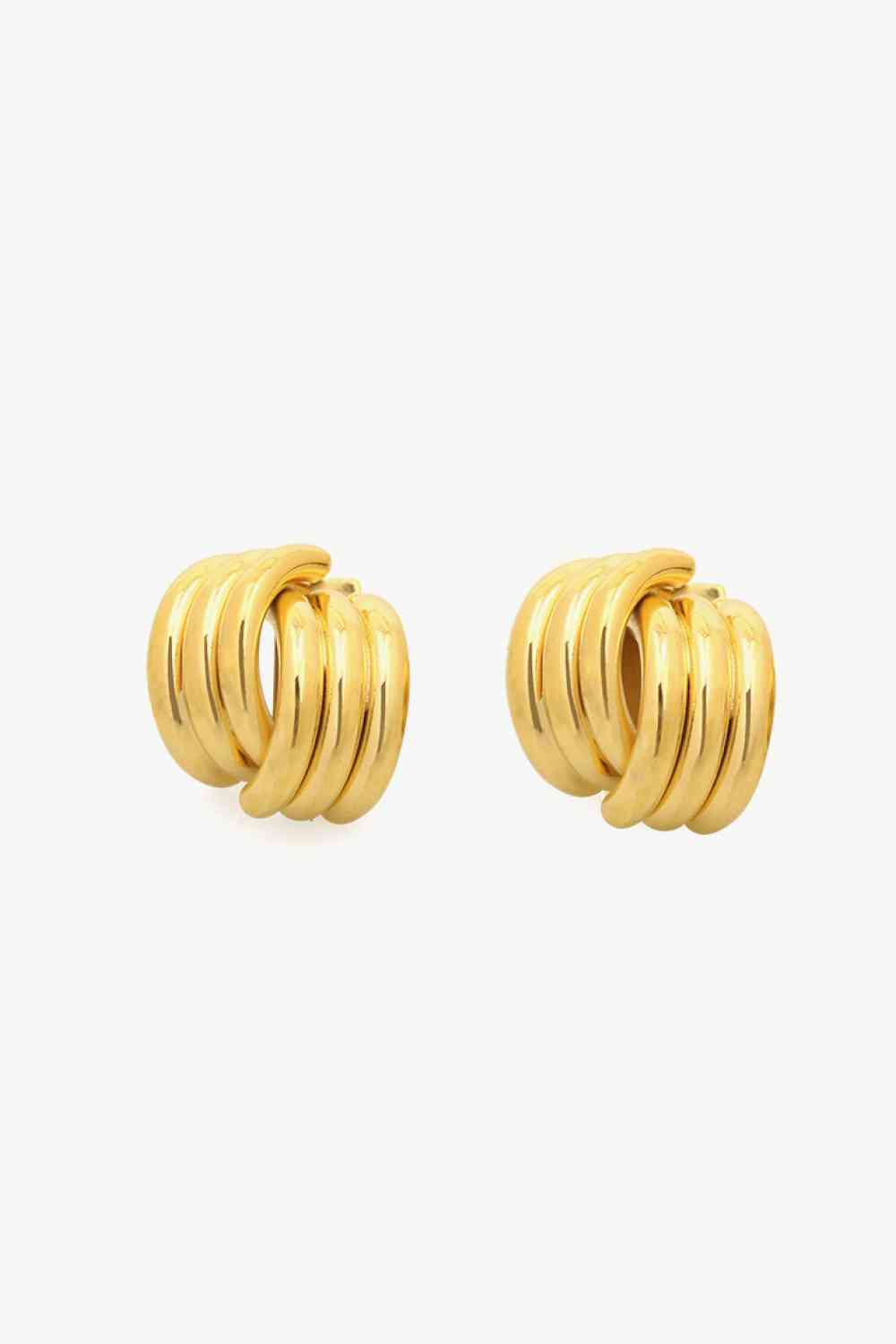 Explore More Collection - Line Design Stud Earrings