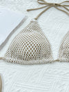 Explore More Collection - Halter Neck Tie Back Bikini Set