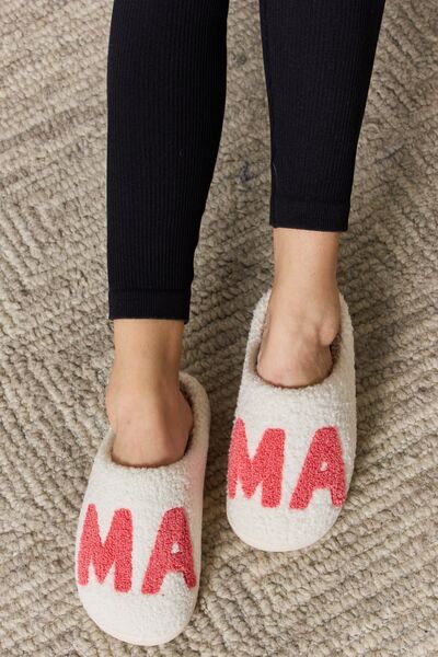 Explore More Collection - Melody MAMA Pattern Cozy Slippers