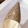 Explore More Collection - Glittered Stiletto Heel Pumps