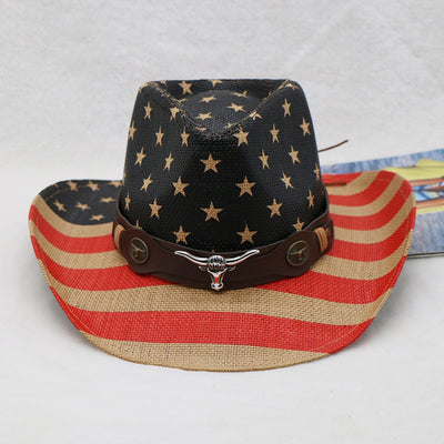 Explore More  Collection - US Flag Print Paper Cloth Hat