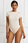 Explore More Collection - Round Neck Short Sleeve Bodysuit