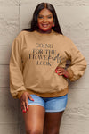 Explore More Collection - Simply Love Full Size GOING FOR THE I HAVE KIDS LOOK Long Sleeve Sweatshirt