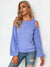 Explore More Collection - Round Neck Cold Shoulder T-Shirt