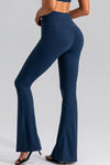 Explore More Collection - High Waist Slit Pocketed Active Pants