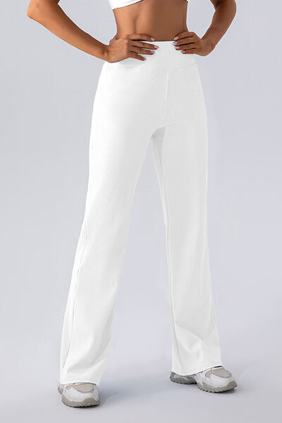 Explore More Collection - High Waist Straight Active Pants