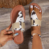 Explore More Collection - Animal Print Open Toe Sandals