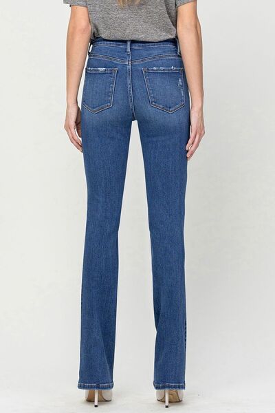 Explore More Collection - Vervet by Flying Monkey High Waist Bootcut Jeans