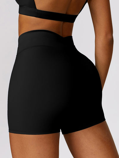 Explore More Collection - High Waist Active Shorts