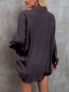 Explore More Collection - Pocketed Button Up Long Sleeve Shirt