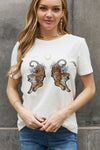 Explore More Collection - Simply Love Full Size Tiger Graphic Cotton Tee