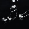 Explore More Collection - Moissanite 925 Sterling Silver Heart Stud Earrings