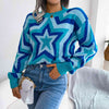 Explore More Collection - Star Round Neck Sweater