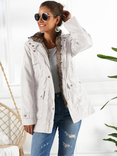Explore More Collection - Full Size Hooded Jacket with Detachable Liner (Three-Way Wear)