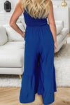 Explore More  Collection - Smocked Spaghetti Strap Jumpsuit