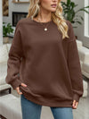 Explore More Collection - Round Neck Long Sleeve Sweatshirt