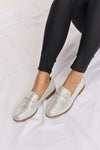 Explore More Collection - Forever Link Rhinestone Point Toe Loafers