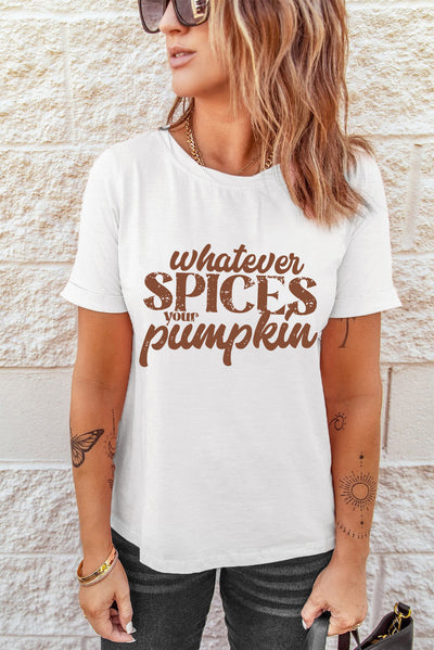 Explore More Collection - WHATEVER SPICES YOUR PUMPKIN Graphic Tee